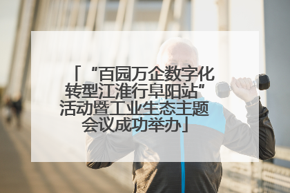 “百园万企数字化转型江淮行阜阳站”活动暨工业生态主题会议成功举办