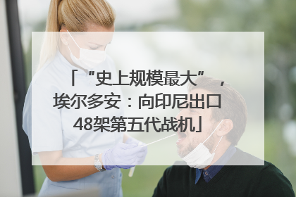 “史上规模最大”，埃尔多安：向印尼出口48架第五代战机