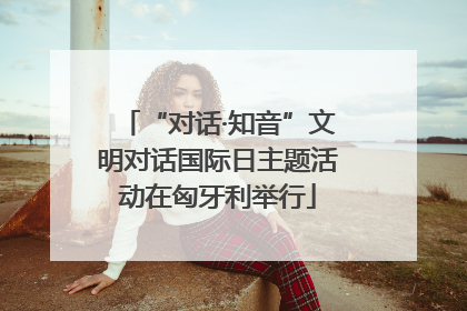 “对话·知音”文明对话国际日主题活动在匈牙利举行