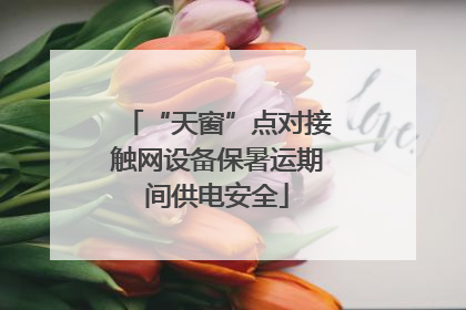 “天窗”点对接触网设备保暑运期间供电安全