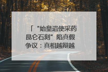 “始皇遣使采药昆仑石刻”陷真假争议：真相越辩越明｜新京报专栏