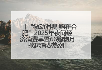 “徽动消费 购在合肥”2025年夜间经济消费季暨66购物月掀起消费热潮