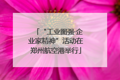 “工业图强·企业家精神”活动在郑州航空港举行