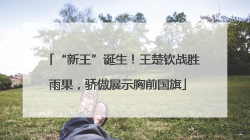 “新王”诞生！王楚钦战胜雨果，骄傲展示胸前国旗