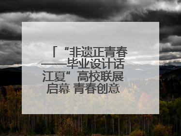 “非遗正青春——毕业设计话江夏”高校联展启幕 青春创意激活千年文脉