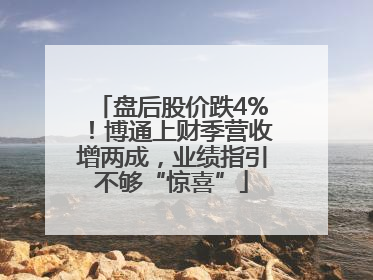 盘后股价跌4%！博通上财季营收增两成，业绩指引不够“惊喜”