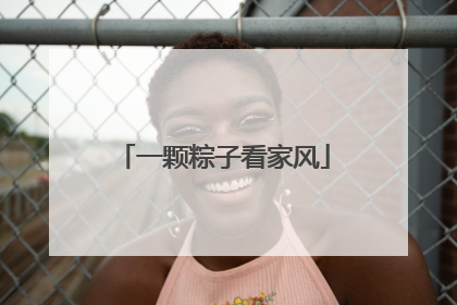 一颗粽子看家风