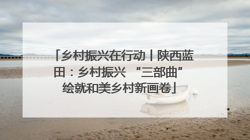 乡村振兴在行动丨陕西蓝田：乡村振兴 “三部曲” 绘就和美乡村新画卷