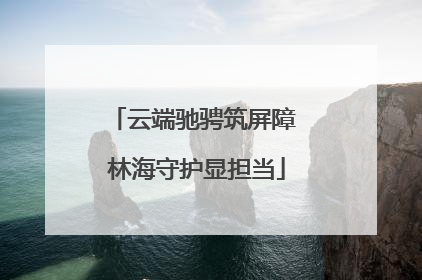 云端驰骋筑屏障 林海守护显担当