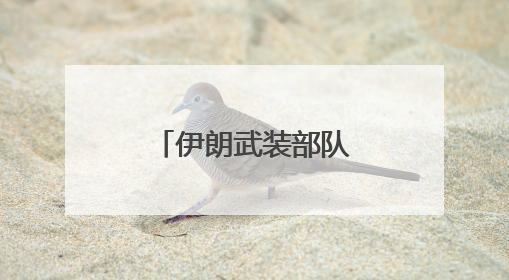伊朗武装部队发布一号公告