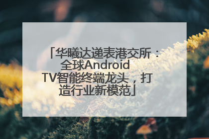 华曦达递表港交所：全球Android TV智能终端龙头，打造行业新模范