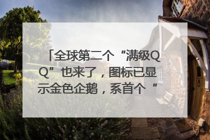 全球第二个“满级QQ”也来了，图标已显示金色企鹅，系首个“满级QQ”的小号