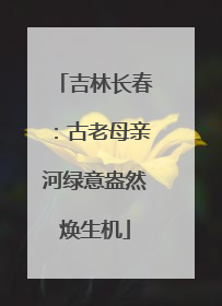 吉林长春：古老母亲河绿意盎然焕生机