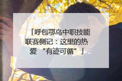 呼包鄂乌中职技能联赛侧记：这里的热爱 “有迹可循”