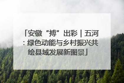 安徽“搏”出彩｜五河：绿色动能与乡村振兴共绘县域发展新图景