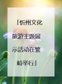 忻州文化旅游主题展示活动在繁峙举行