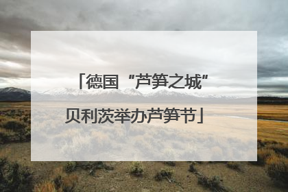 德国“芦笋之城”贝利茨举办芦笋节