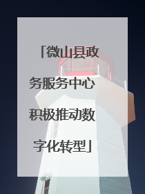 微山县政务服务中心积极推动数字化转型