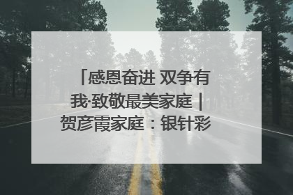 感恩奋进 双争有我·致敬最美家庭｜贺彦霞家庭：银针彩线绣出好日子