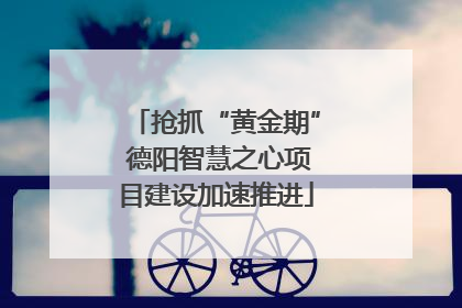 抢抓“黄金期” 德阳智慧之心项目建设加速推进
