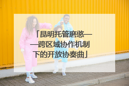 昆明托管磨憨——跨区域协作机制下的开放协奏曲
