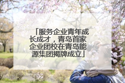 服务企业青年成长成才，青岛首家企业团校在青岛能源集团揭牌成立