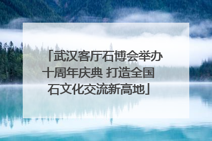 武汉客厅石博会举办十周年庆典 打造全国石文化交流新高地