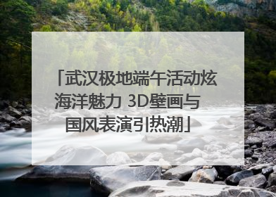 武汉极地端午活动炫海洋魅力 3D壁画与国风表演引热潮