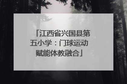 江西省兴国县第五小学：门球运动赋能体教融合
