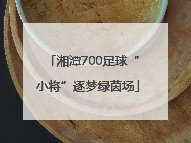 湘潭700足球“小将”逐梦绿茵场