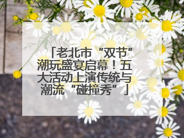 老北市“双节”潮玩盛宴启幕！五大活动上演传统与潮流“碰撞秀”