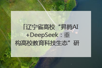 辽宁省高校“昇腾AI+DeepSeek：重构高校教育科技生态”研讨会在沈阳成功举办
