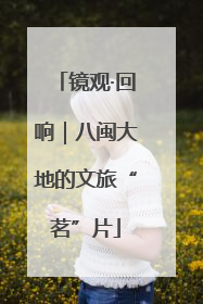 镜观·回响｜八闽大地的文旅“茗”片