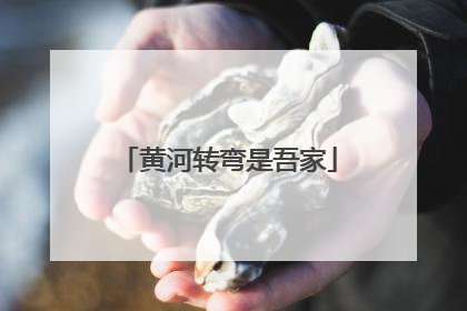 黄河转弯是吾家
