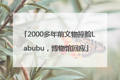2000多年前文物撞脸Labubu，博物馆回应