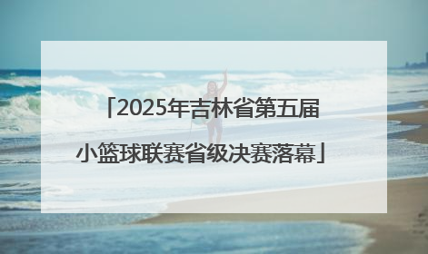 2025年吉林省第五届小篮球联赛省级决赛落幕